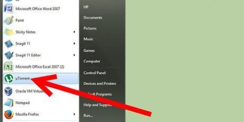 Configurer utorrent