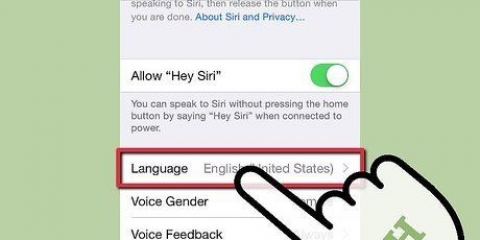 Faites en sorte que siri vous appelle par votre nom