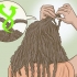 Démêler les dreadlocks