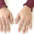 Pose d'ongles artificiels