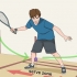 Jouer au racquetball