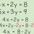 Résoudre des systèmes d'équations à deux variables