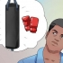 Entraînement avec un sac de boxe